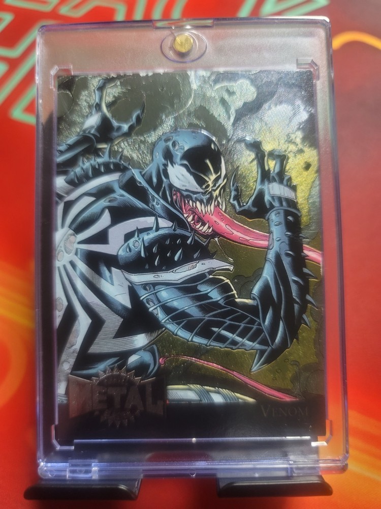 2015 Ud Upper Deck Marvel Fleer Retro Metal Blaster Venom #42