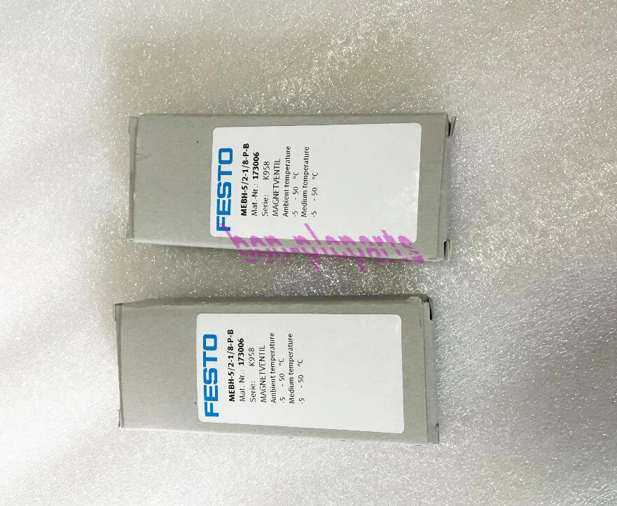 New One Festo Solenoid Valve MEBH-5-2-1-8-P-B 173006