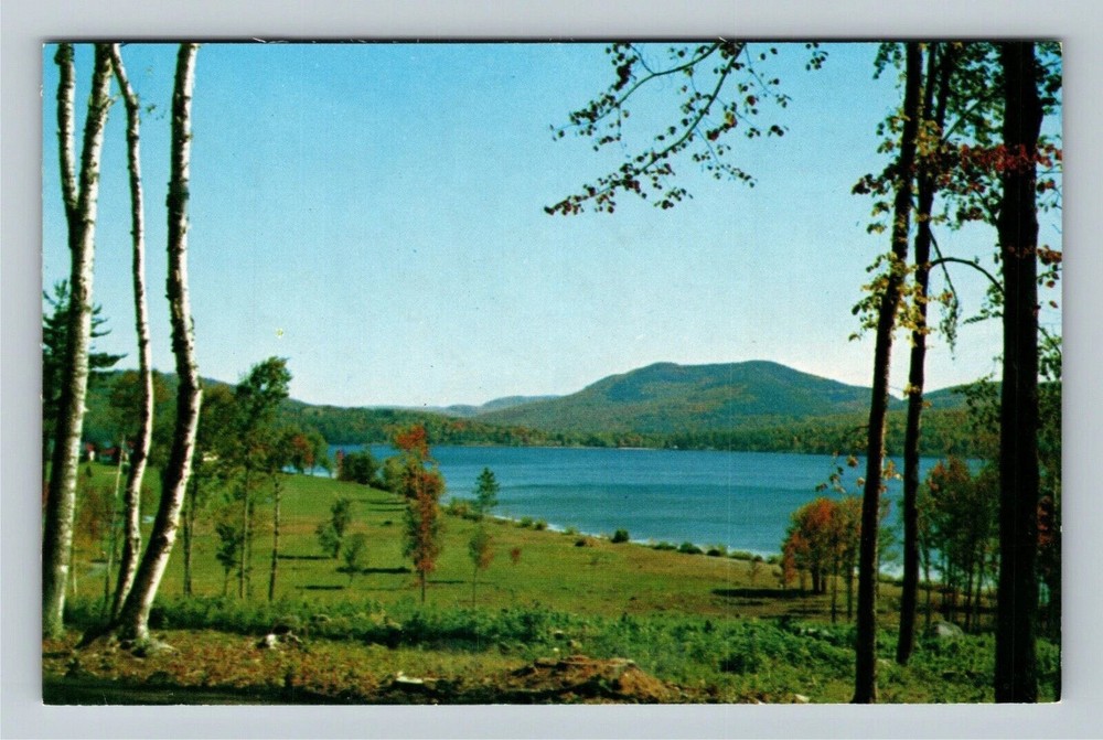 Schroon Lake NY-New York, Pharoh Mountain, Adirondacks, Vintage Postcard