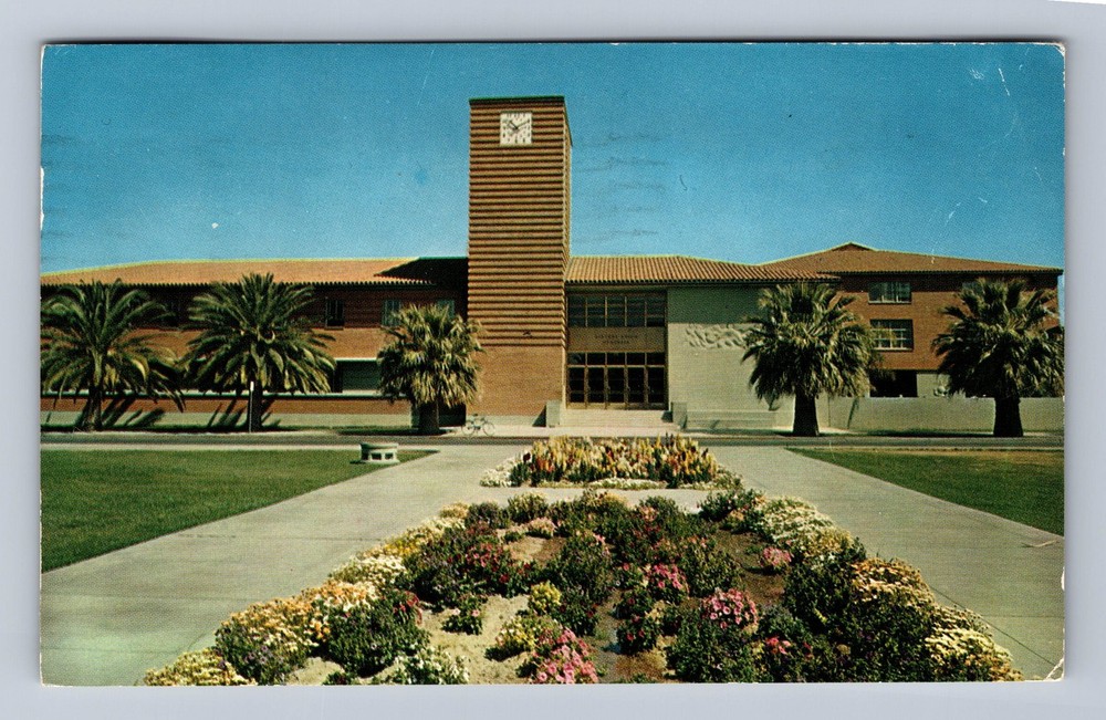 Tucson AZ- Arizona Student Union Memorial Building Vintage c1961 Postcard