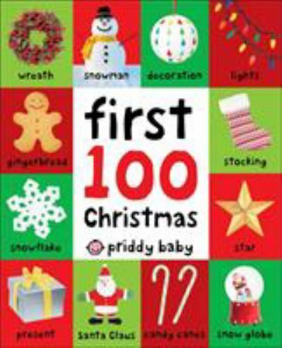 First 100 Christmas Words, Hardcover by Priddy Books (COR), Like New Used, Fr...