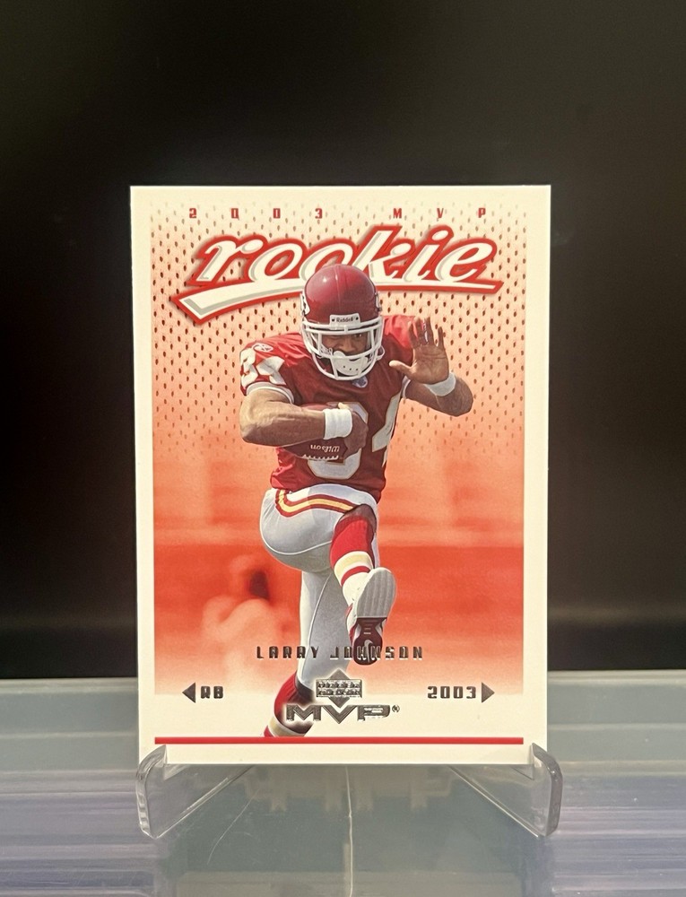 2003 Upper Deck MVP Rookie Larry Johnson #352 (RC) Kansas City Chiefs