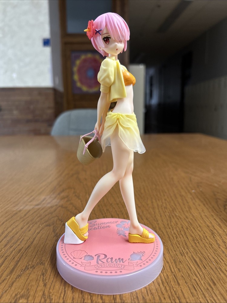 Re:Zero Starting Life in Another World: Ram Summer Vacation SSS Figure No Box