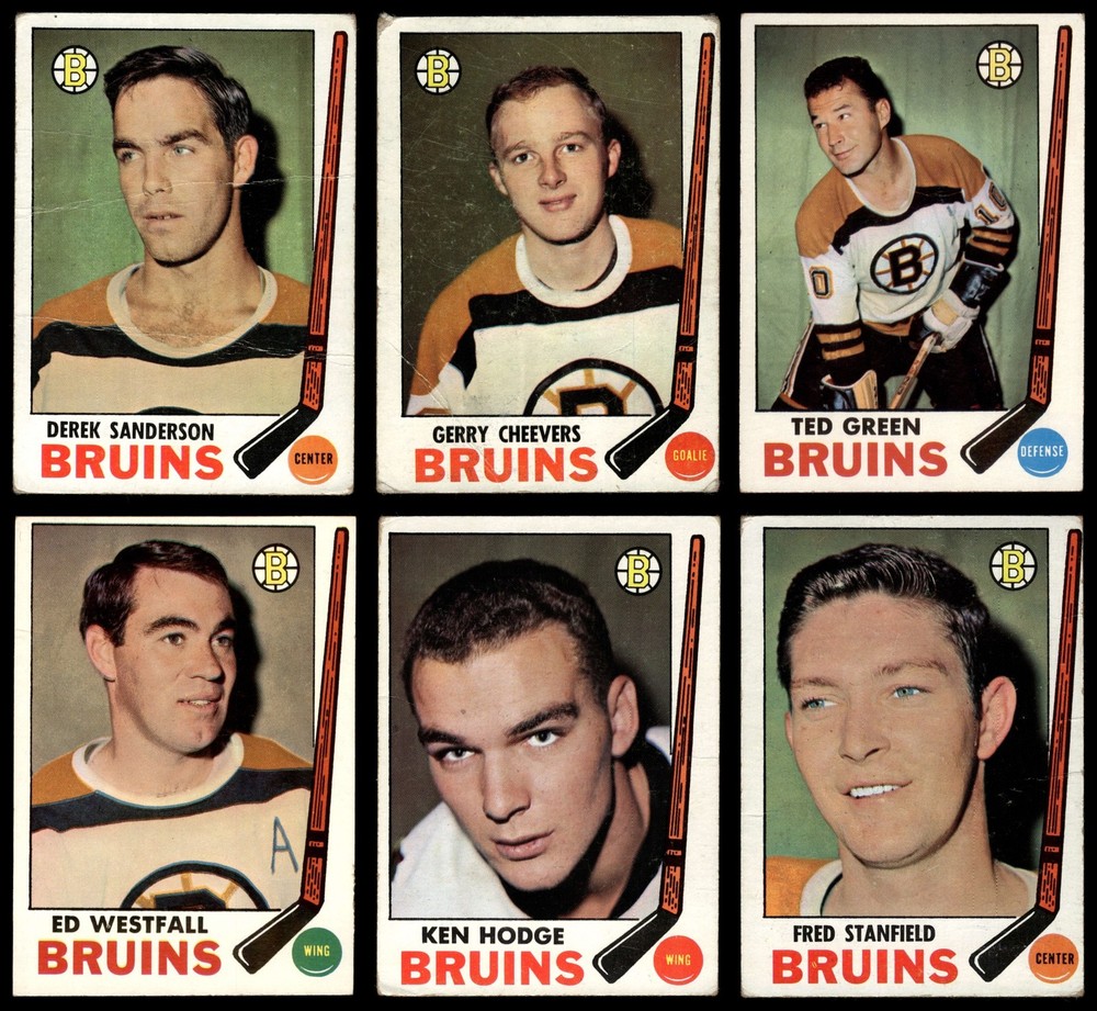 1969-70 Topps Boston Bruins Near Team Set 2.5 - GD+ 7260267 (6 / 11 cards)
