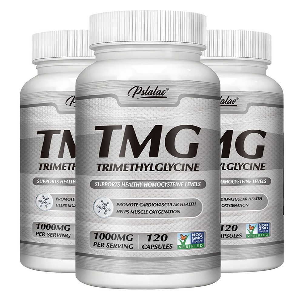 TMG Trimethylglycine 1000mg - Liver, Heart & Cardiovascular Health Supplement