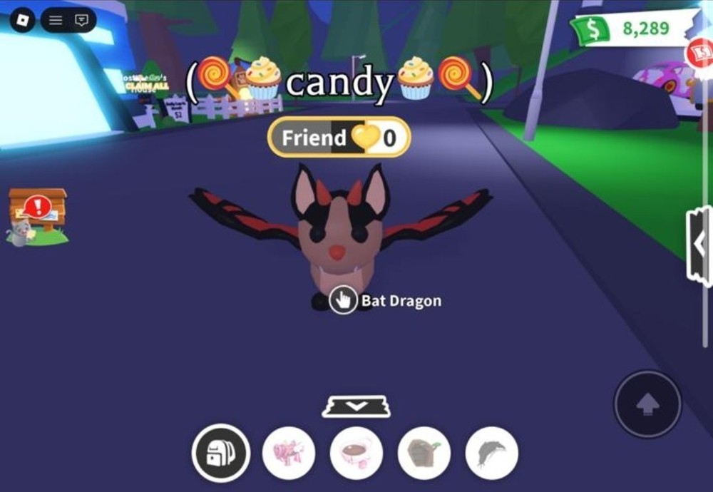 FR Bat Dragon - Adopt Me (Fly Ride)