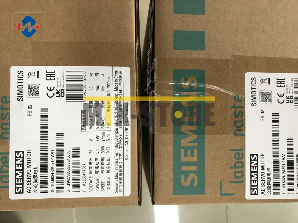 1PC Unopened New Siemens Servo Motor 1FL6024-2AF21-1AA1 1FL6 024-2AF21-1AA1