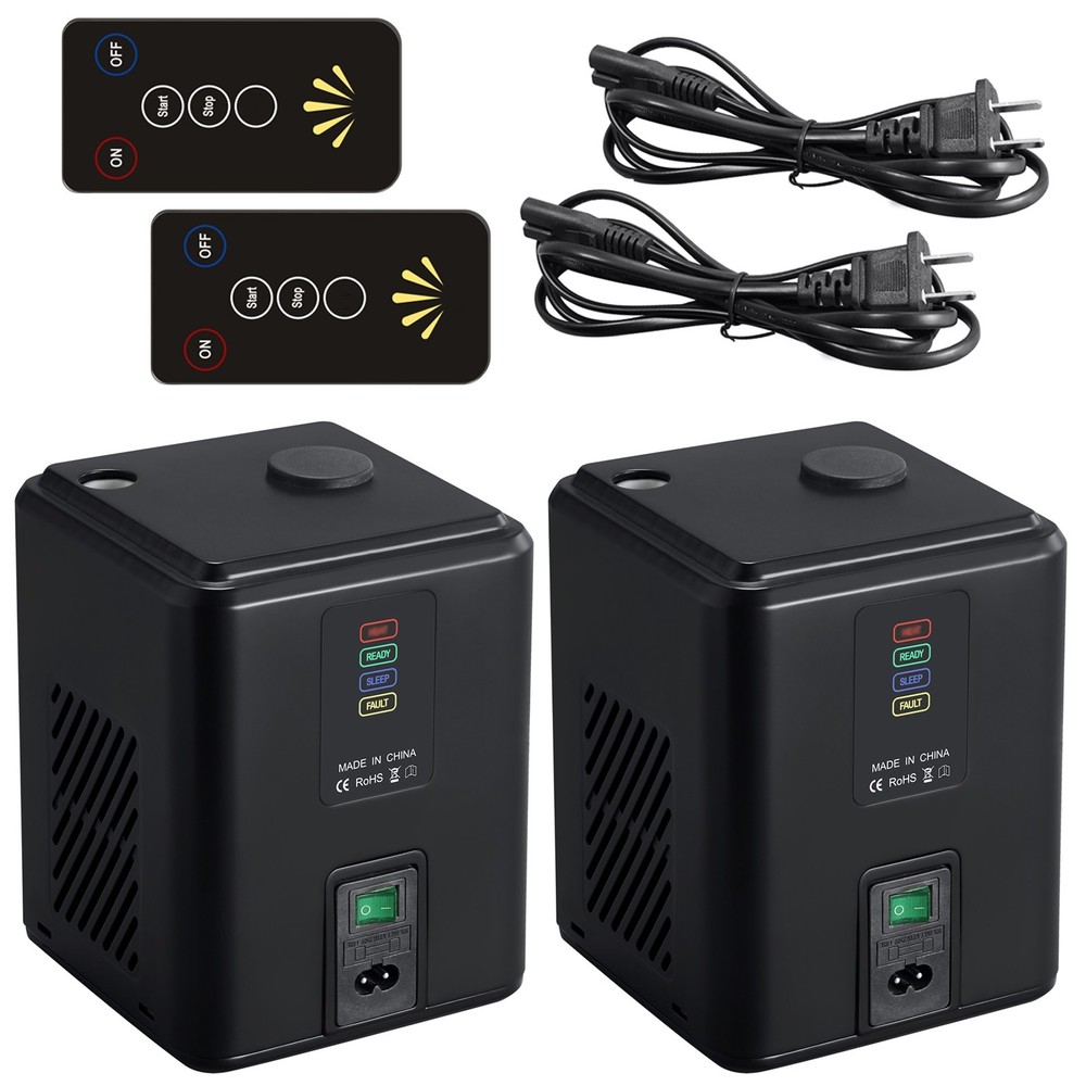 2 Pcs Mini Cold Spark Machine ERemote Wedding DJ Party - US Stock
