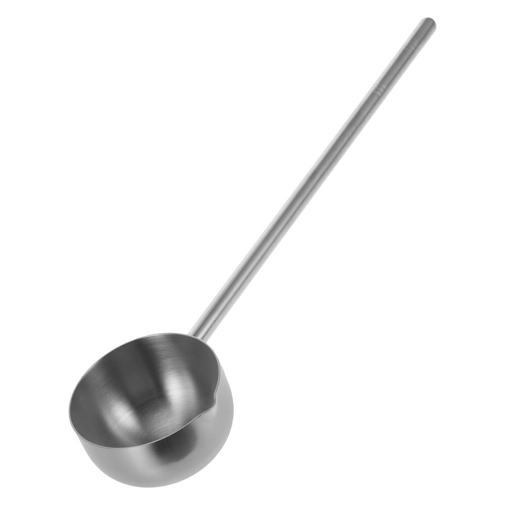 Stainless Steel Oil Heated Spoon Stainless Steel Spoon Long Handle Ladle