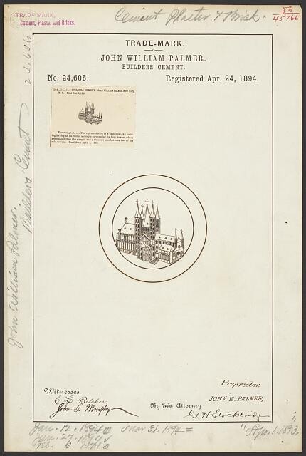 Photo:John William Palmer for Cathedral logo brand Builders' Cement