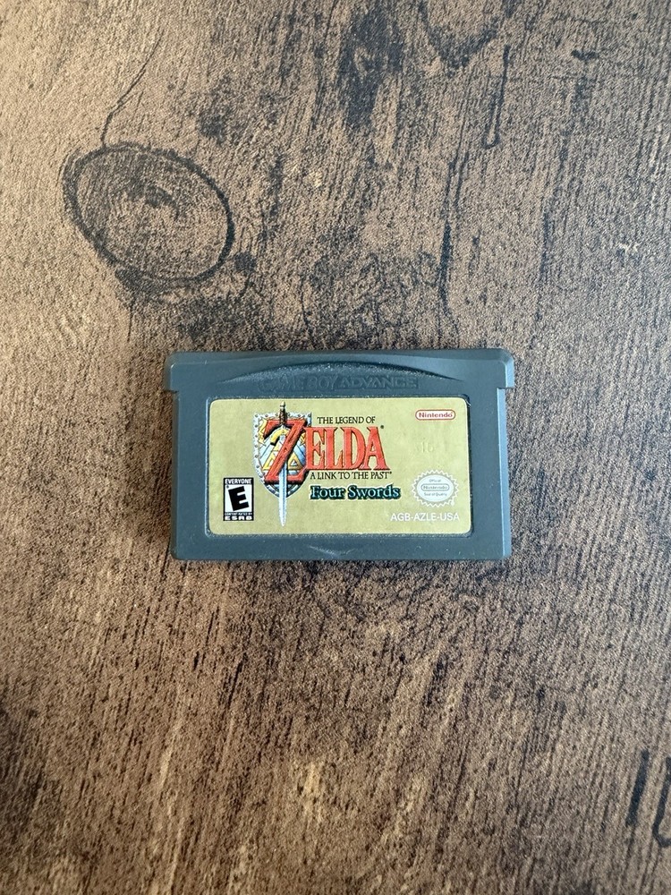 Legend of Zelda: A Link to the Past Four Swords Game Boy Advance Authentic