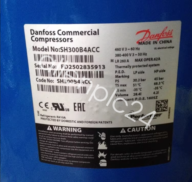 1PC Danfoss SH300A4ACA  compressor brand new FedExor DHL