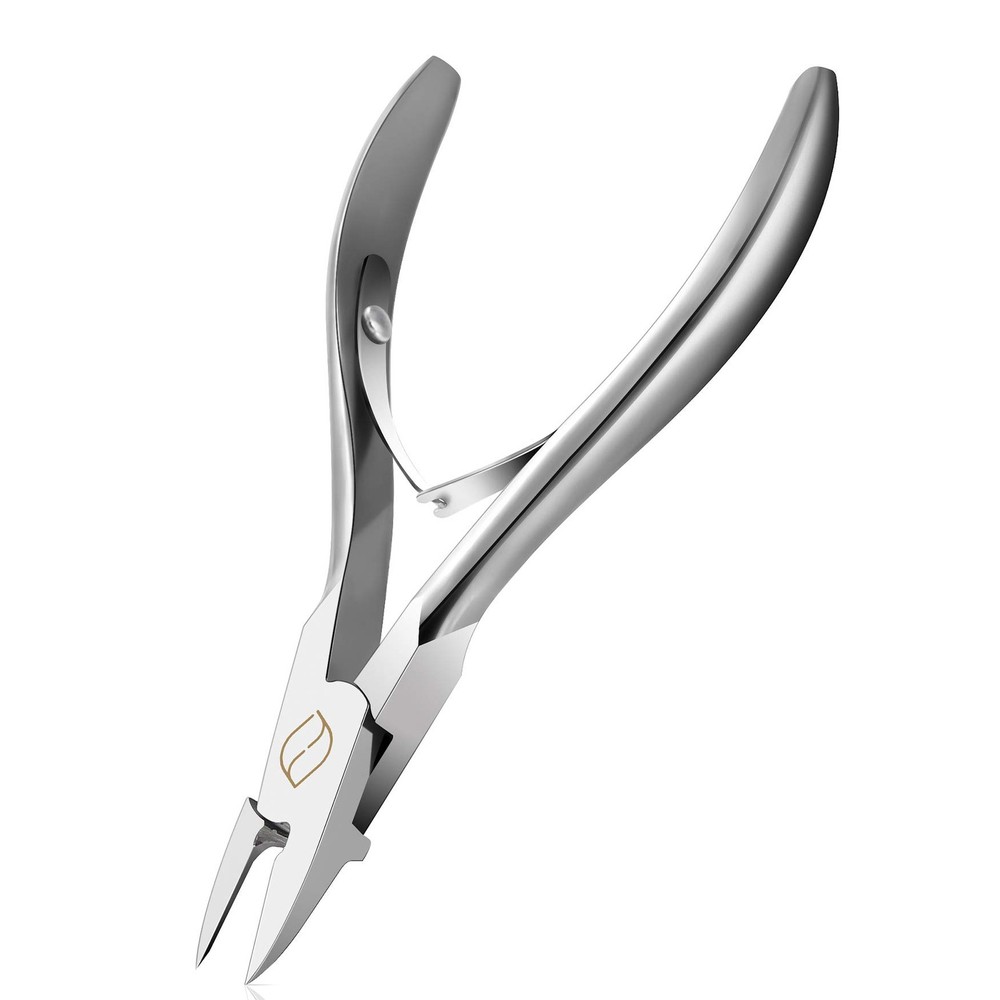 Straight Blade Toenail Clippers for Thick Nails - Heavy Duty Trimmer