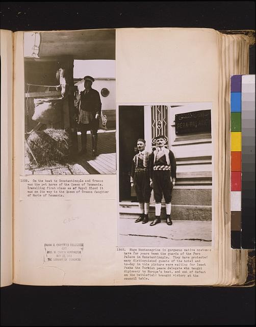 Frank G. Carpenter,Queen Marie of Romania's Horse,Montenegrin Guards,1923