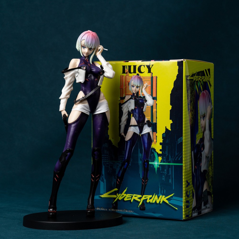 Cyberpunk 2077 Edgerunners Lucy Action Figure Anime Model Collection Decoration