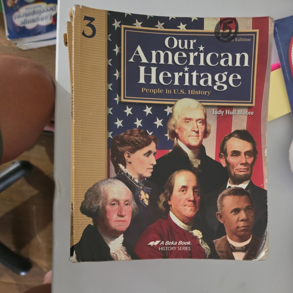Abeka Our American Heritage, 3rd Grade, 4th Edition - USED