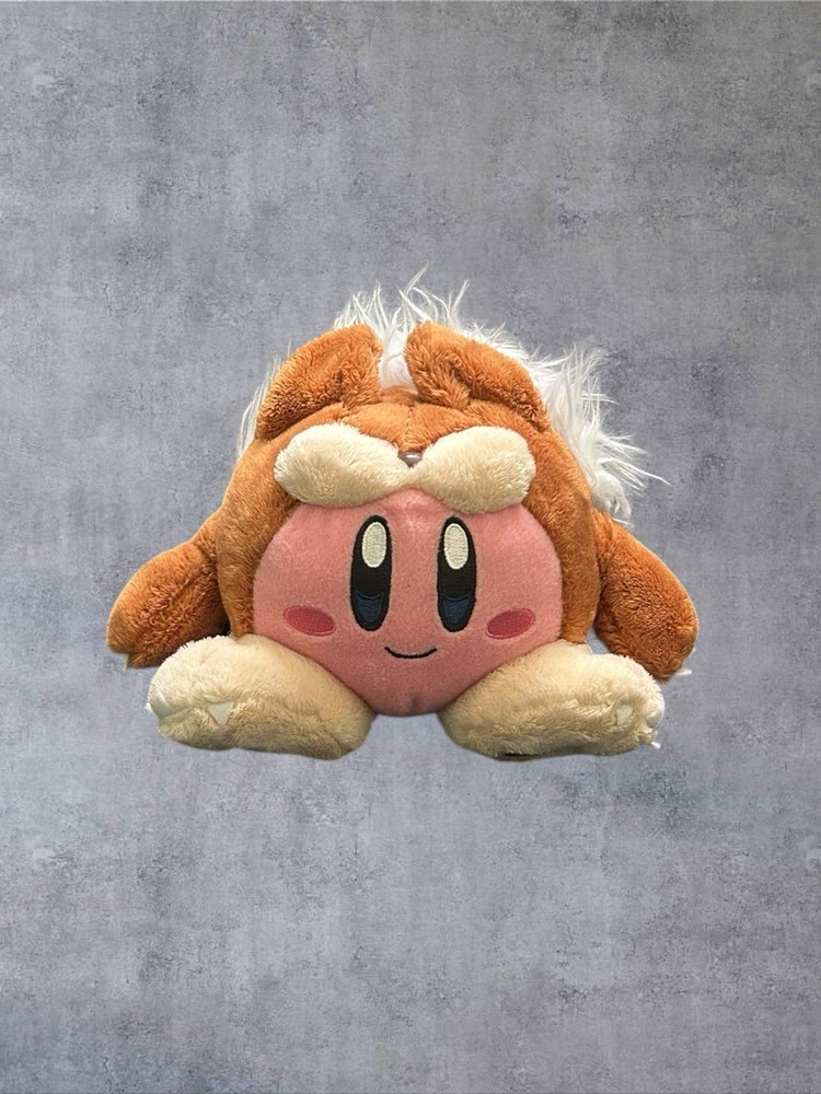 Kirby Sanei Nintendo 2009 Plush Toy Stuffed Animal Wolf Rare Plushie