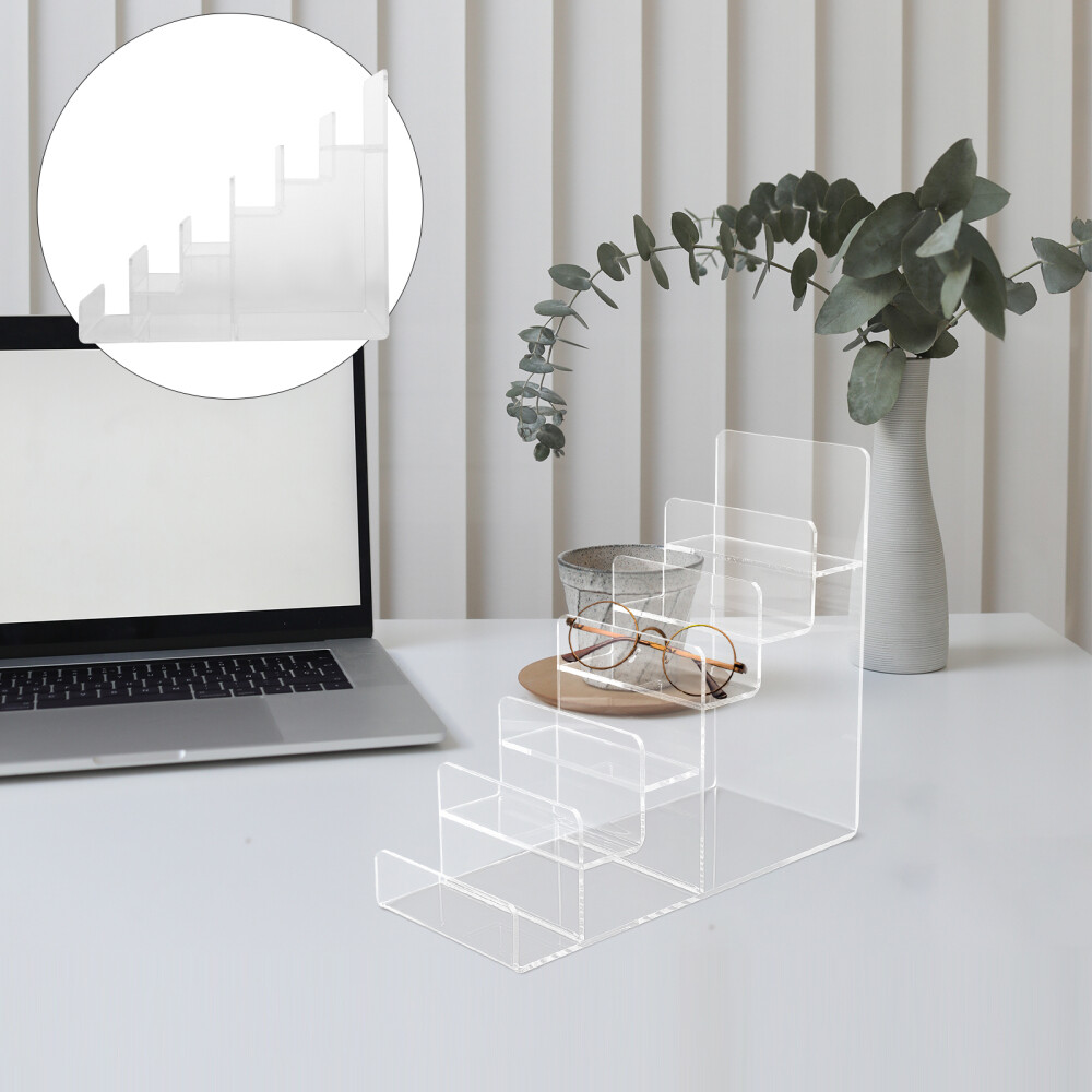 Acrylic Multi Storage Rack for Wallets Jewelry Sunglasses Display Organizer