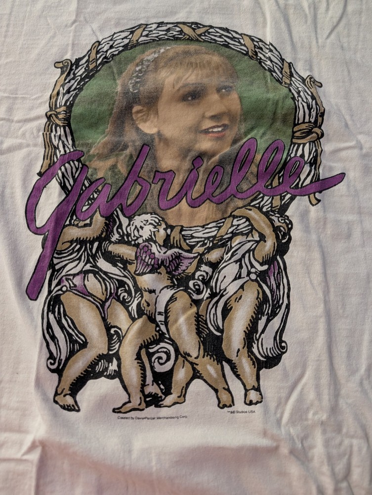Vintage Xena Warrior Princess Gabrielle T-Shirt Extra Large White 90s