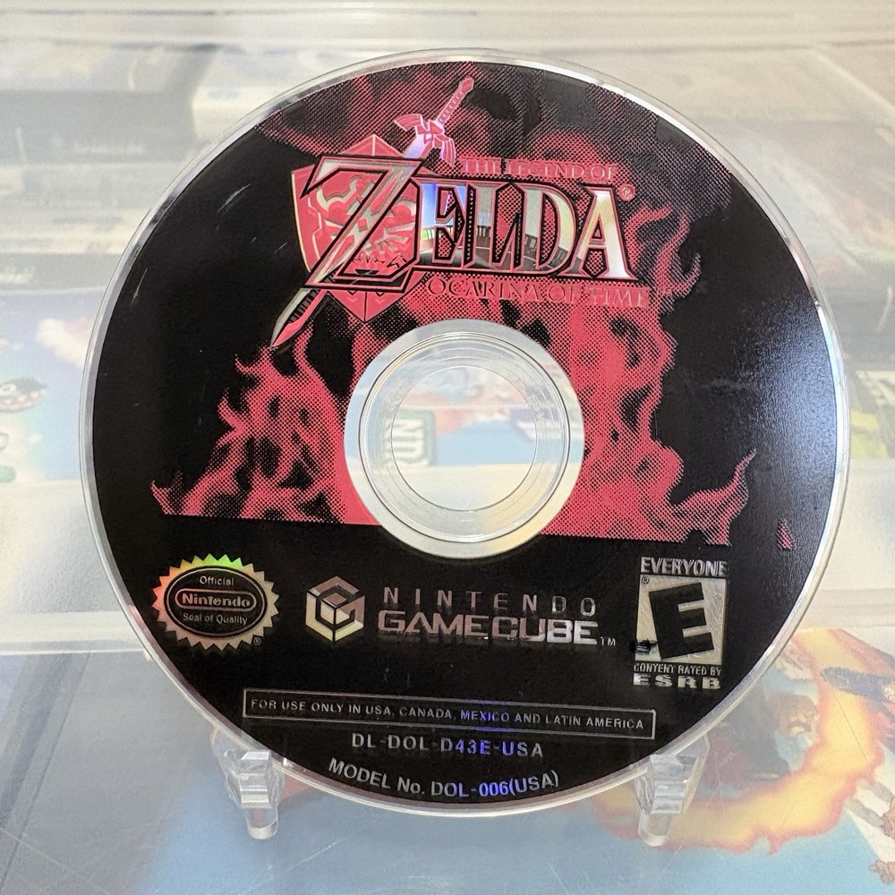 Legend of Zelda Ocarina of Time Master Quest Gamecube Loose DISC ONLY Tested