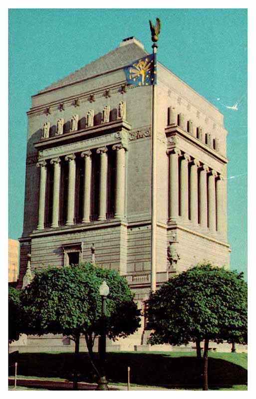 Postcard BUILDING SCENE Indianapolis Indiana IN m/09 AP8282