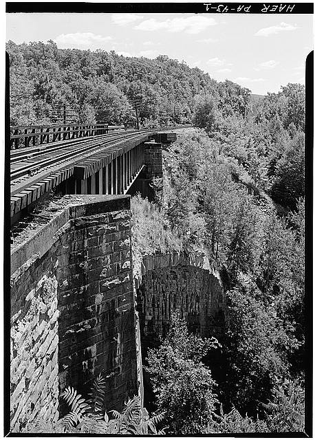 1. GENERAL VIEW OF THE WEST SIDE, LOOKING FROM THE NORTH. - Erie Railway,