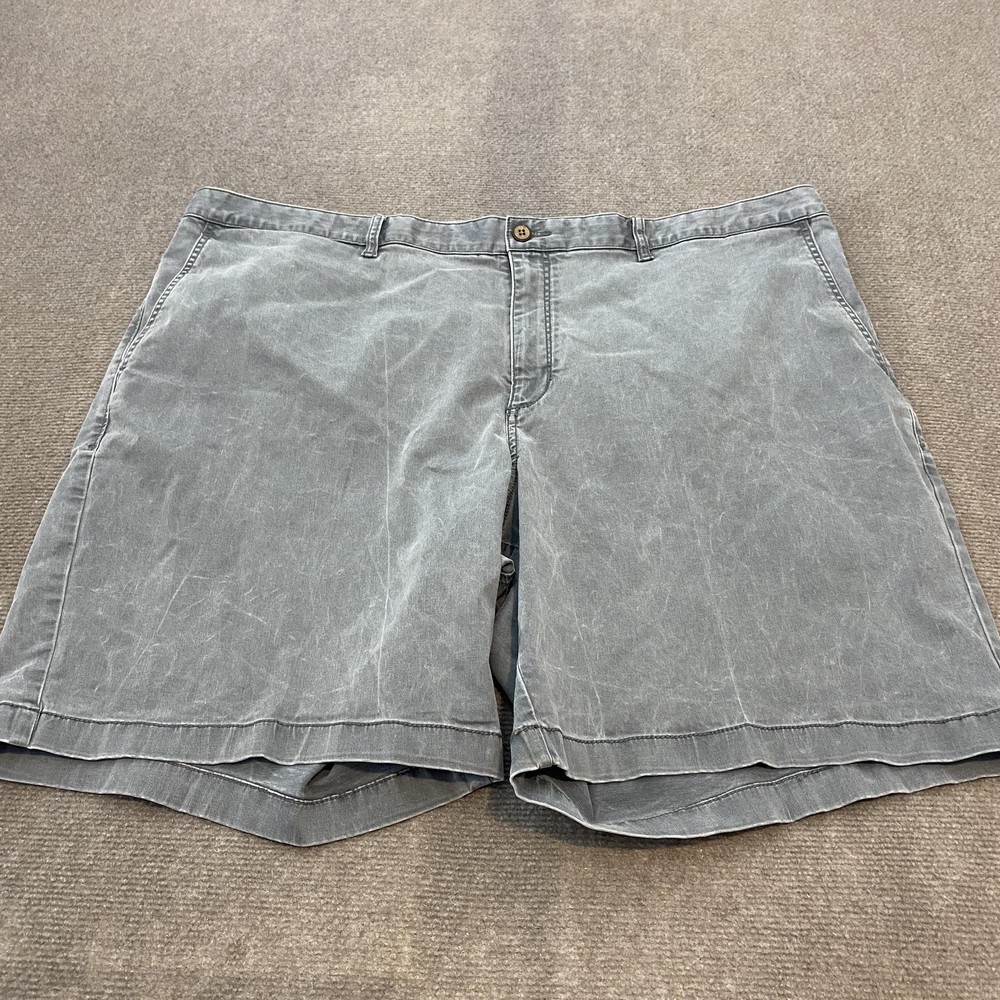Tommy Bahama Shorts Mens 44 RG Gray Casual Relaxed Fit Stretch Summer Chino Golf