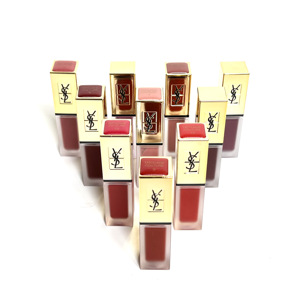 YSL Tatouage Couture Matte Lip Stain - 10 Luxe Shades Available