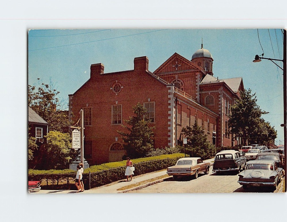 Postcard Whaling Museum New Bedford Massachusetts USA