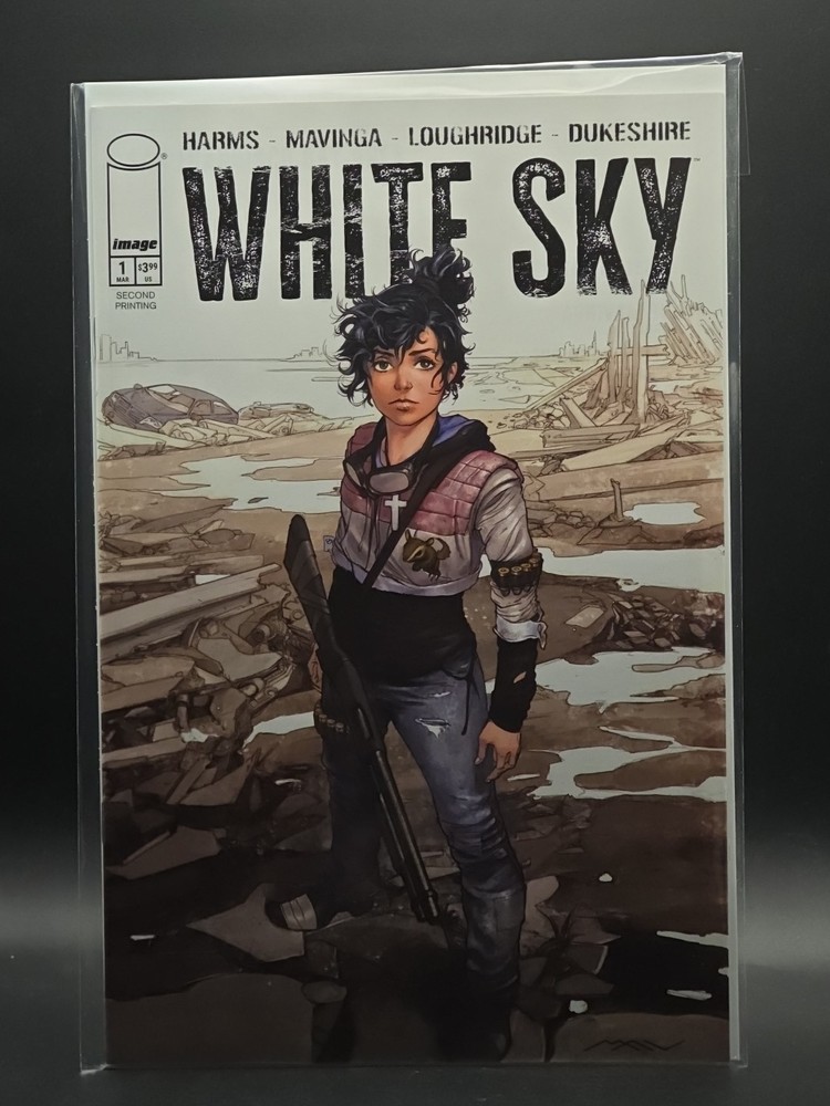 White Sky #1 2Nd Print Variant Cover By Jean Paul Mavinga Nm Image Comics 2026