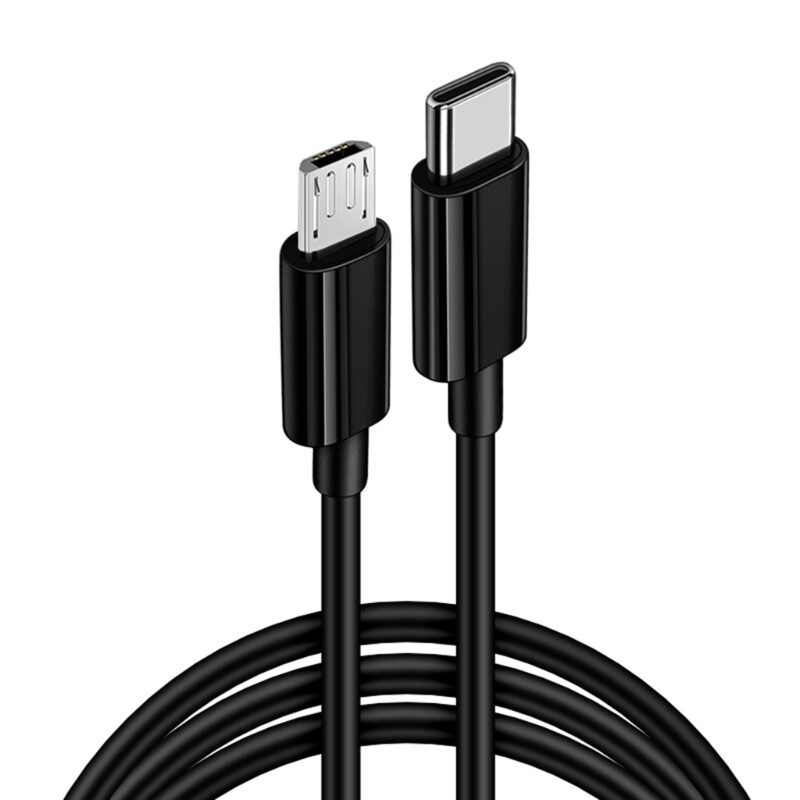 Fast Charging TypeC to Micro USB Cable for Quick Data Transfer