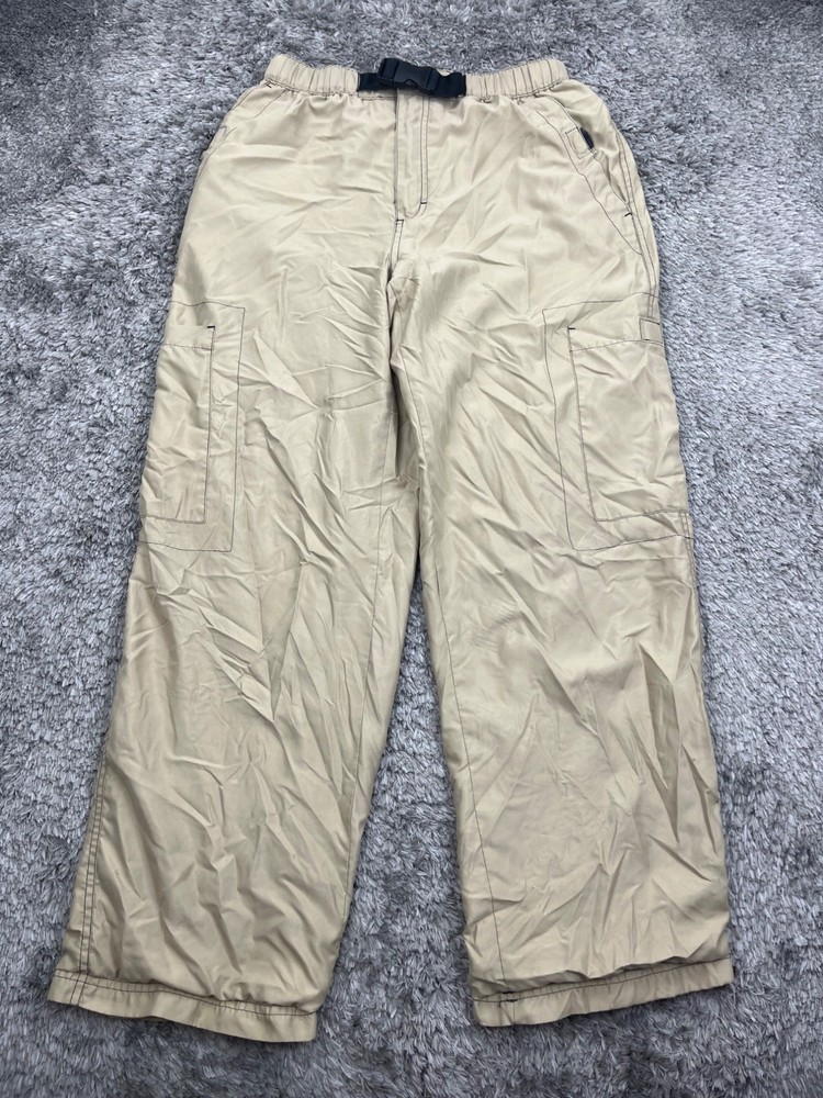 Old Navy Pants Men Small Cargo Tactical Baggy Blanket Lined Parachute Rave Hike