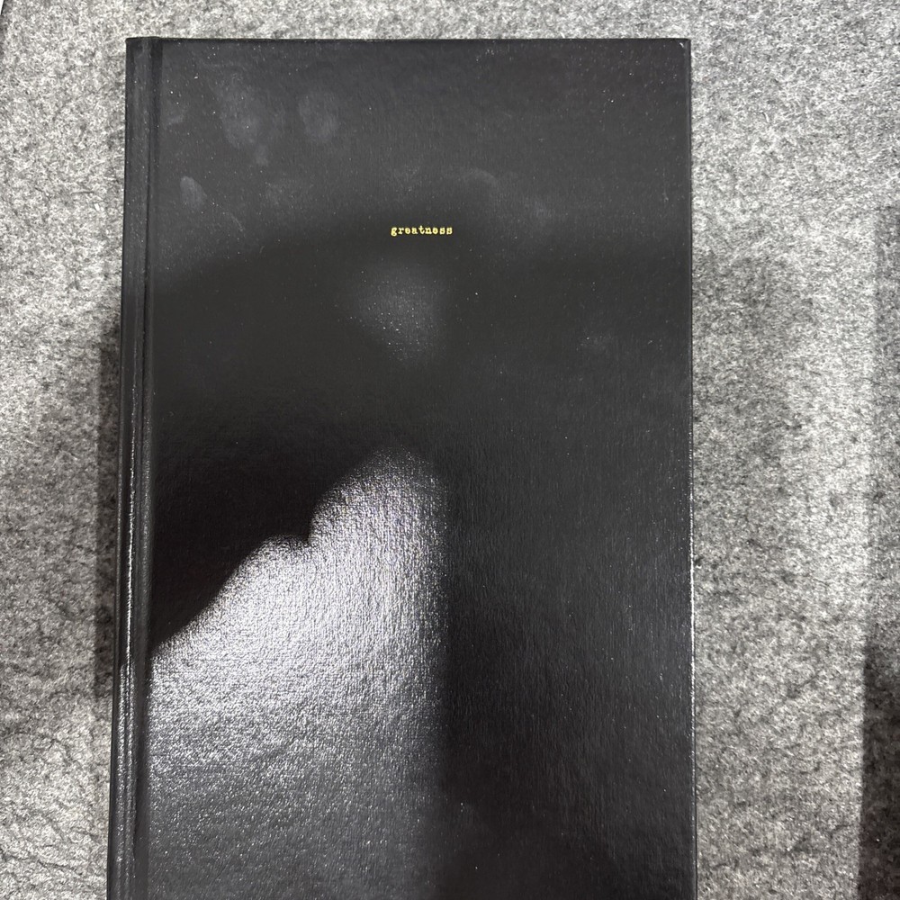 Signed, Rare Edition, Black Cover Greatness by David Cook (2021, Hardcover)