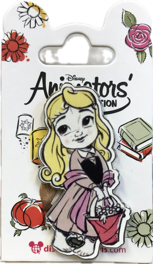 Disneyland Park Princess Paris Animator Aurora Trading Pin
