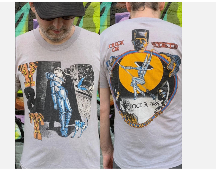 Y&T band Trick Or 80 90s Basic style 2 side T shirt Remake Men Women S-5XL