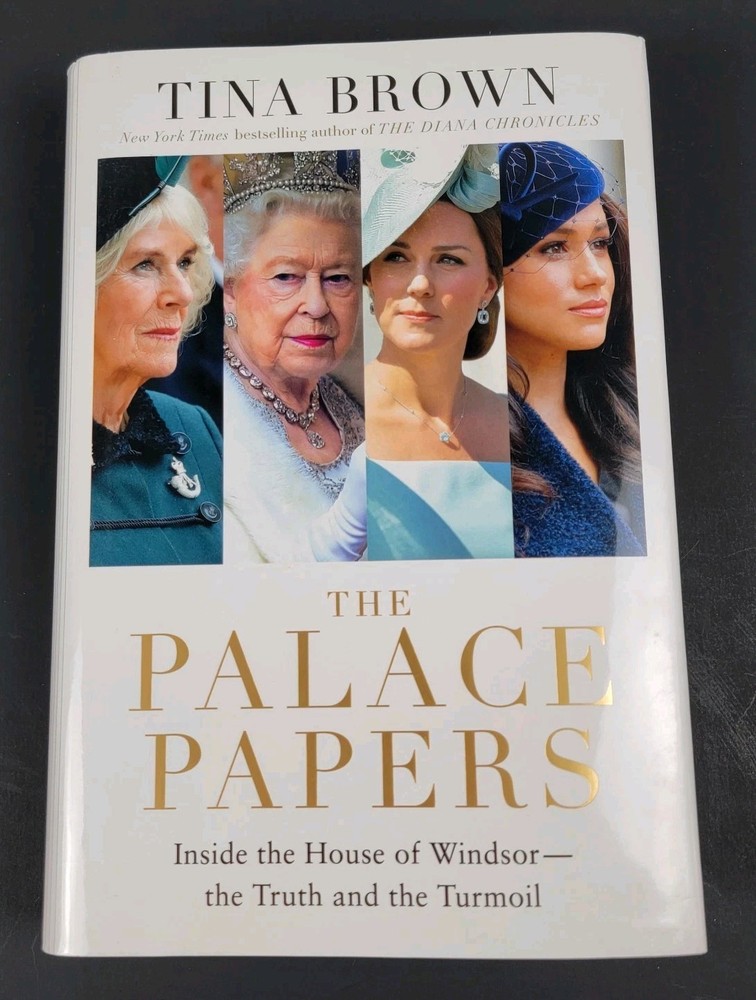 The Palace Papers Tina Brown 2022 Hardcover 1st Edition 1st Printing Royal Fam
