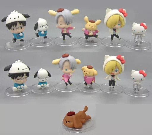 Mini Figure All 6 types set + purchase bonus Makkachin 