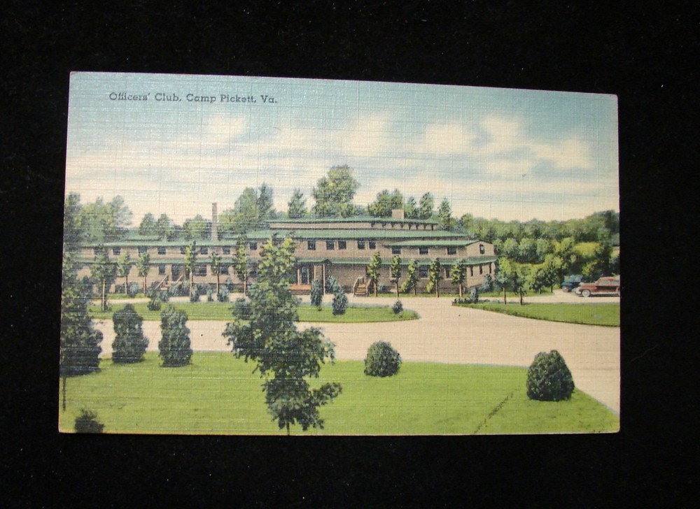 Vintage Postcard Linen 