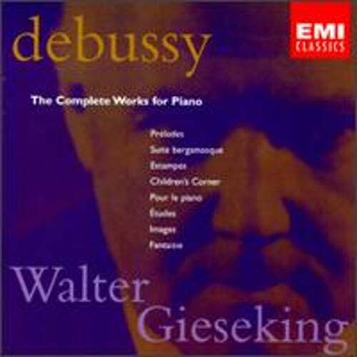 Debussy Complete Piano Works by Walter Gieseking - Used Condition