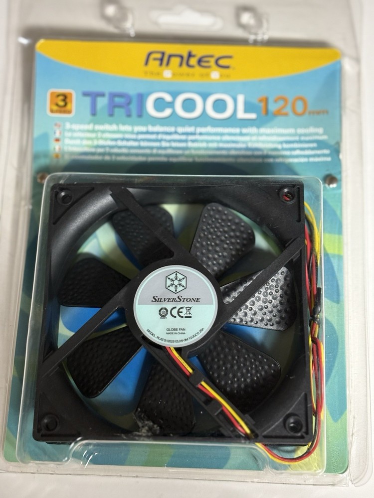 Antec Tri-Cool Fan for Computers 120 mm-Black