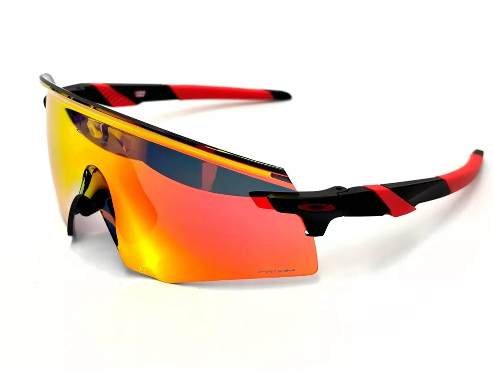 Oakley Sunglasses Encoder OO9471-0136  Black with Prizm Orange Lenses