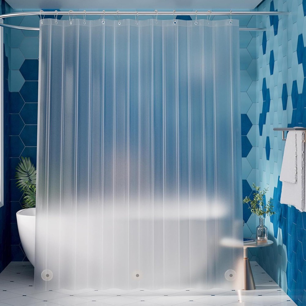 Titanker Shower Liner Long 72 x 78 Plastic 72