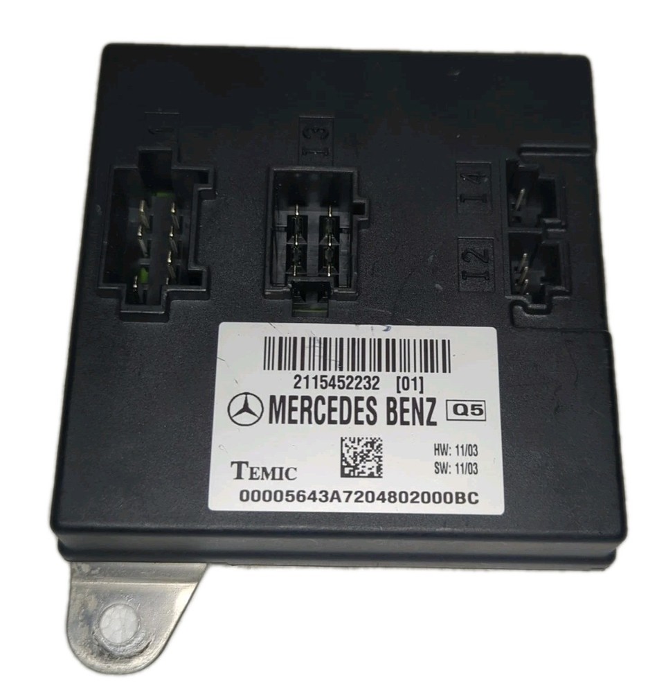 03-11 Mercedes W211 E350 E55 CLS500 Body Control Module Unit BCM 2115452232 OEM
