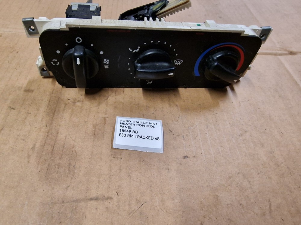 FORD TRANSIT MK7 HEATER CONTROL PANEL 18549 BB