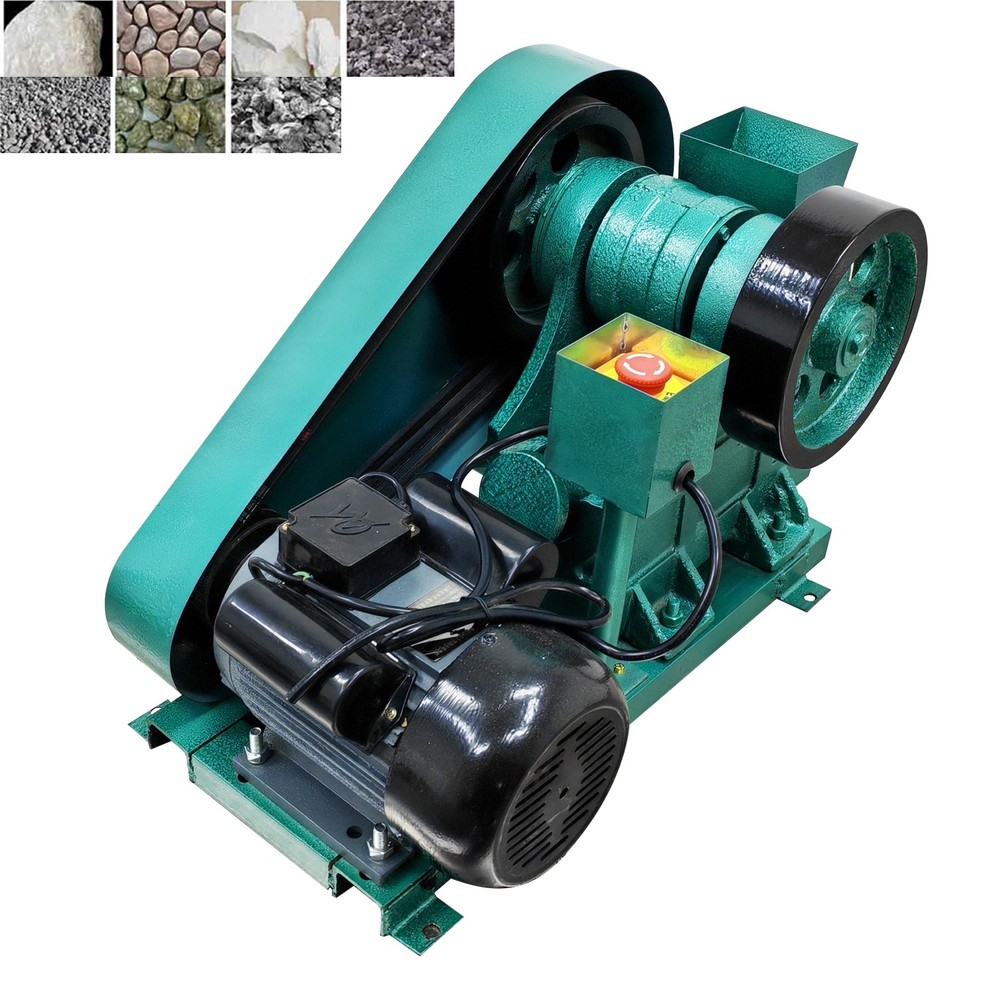 Mini Jaw Crusher Electric Jaw Crushing Machine for Coal Iron Ore Stone Rock 220V