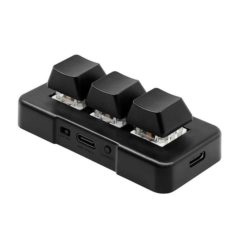 MK321 Mechanical Blue Switch Keyboard Customizable USB 2.4G T0A9 Wireless Wired Dual Mode