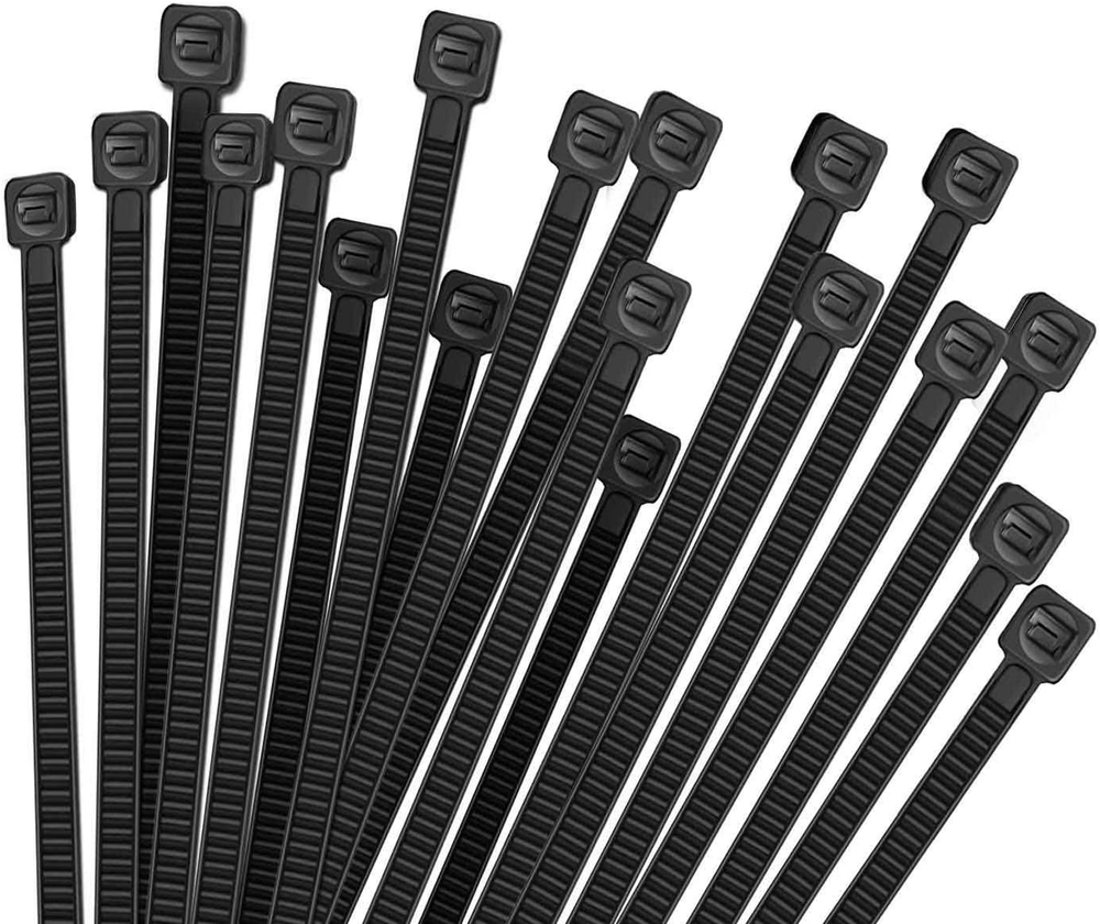 100pcs Cable Zip Ties Heavy Duty 12 Inch, Premium Plastic Wire Ties with 50 P...