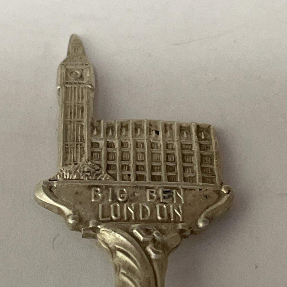 Big Ben London Vintage Souvenir Spoon Collectible
