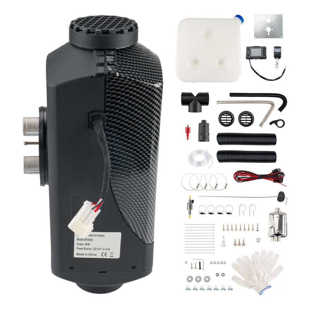 5KW 12V Diesel Air Heater Parking Heater For Trucks Buses Cars Auto Vehicles RVs