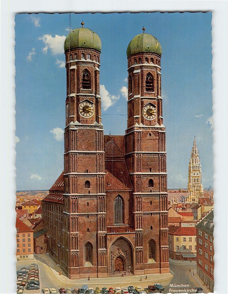 Postcard Our Lady's Cathedral Munich Germany